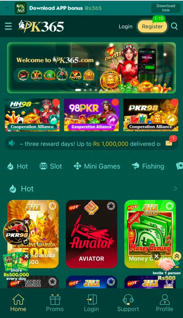 PK365 Game